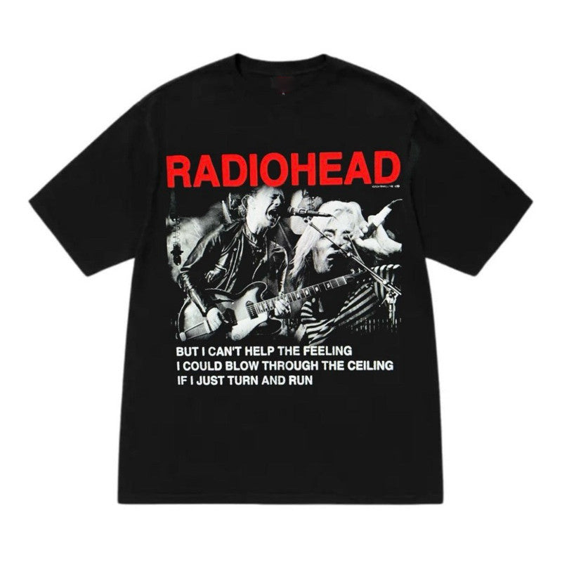 RADIOHEAD VINTAGE KAIN SEJUK T-SHIRT