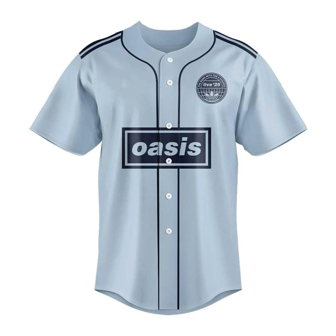 Oasis Live ’25 Tour Ocean Blue Jersey