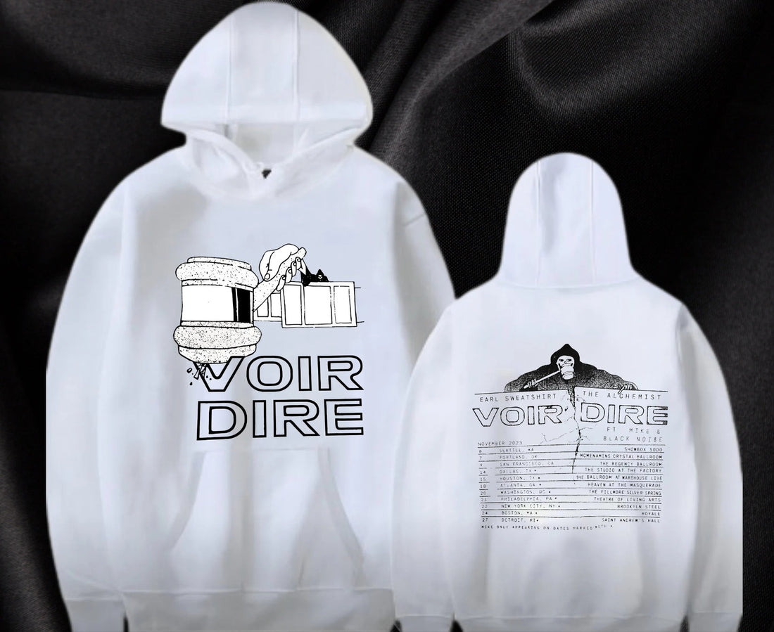 Earl Sweatshirt Voir Dire Album Hoodie