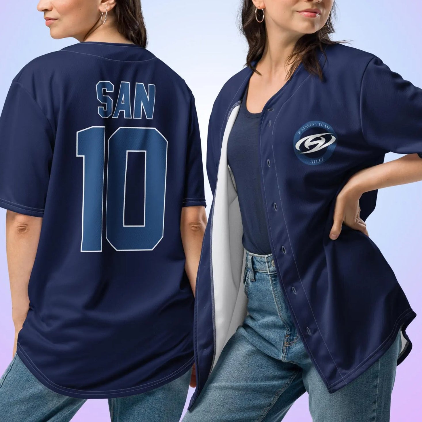 Custom Inspired Tour Kpop Ateez Jersey