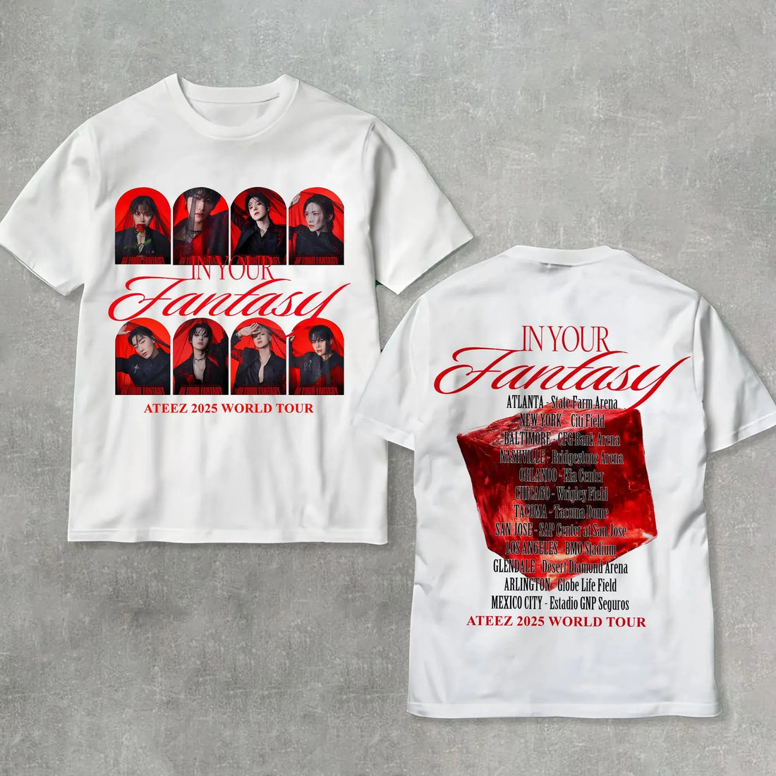 Ateez World Tour 2025 in North America T-Shirt