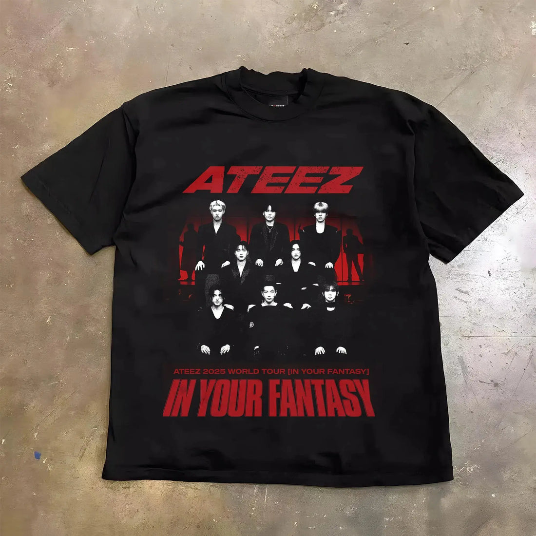 Ateez 2025 World Tour in Your Fantasy Tshirt