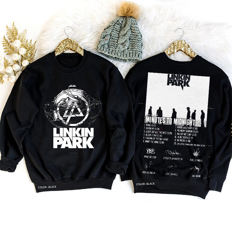 Linkin Park Double-sided printed round-neck sweatshirt
