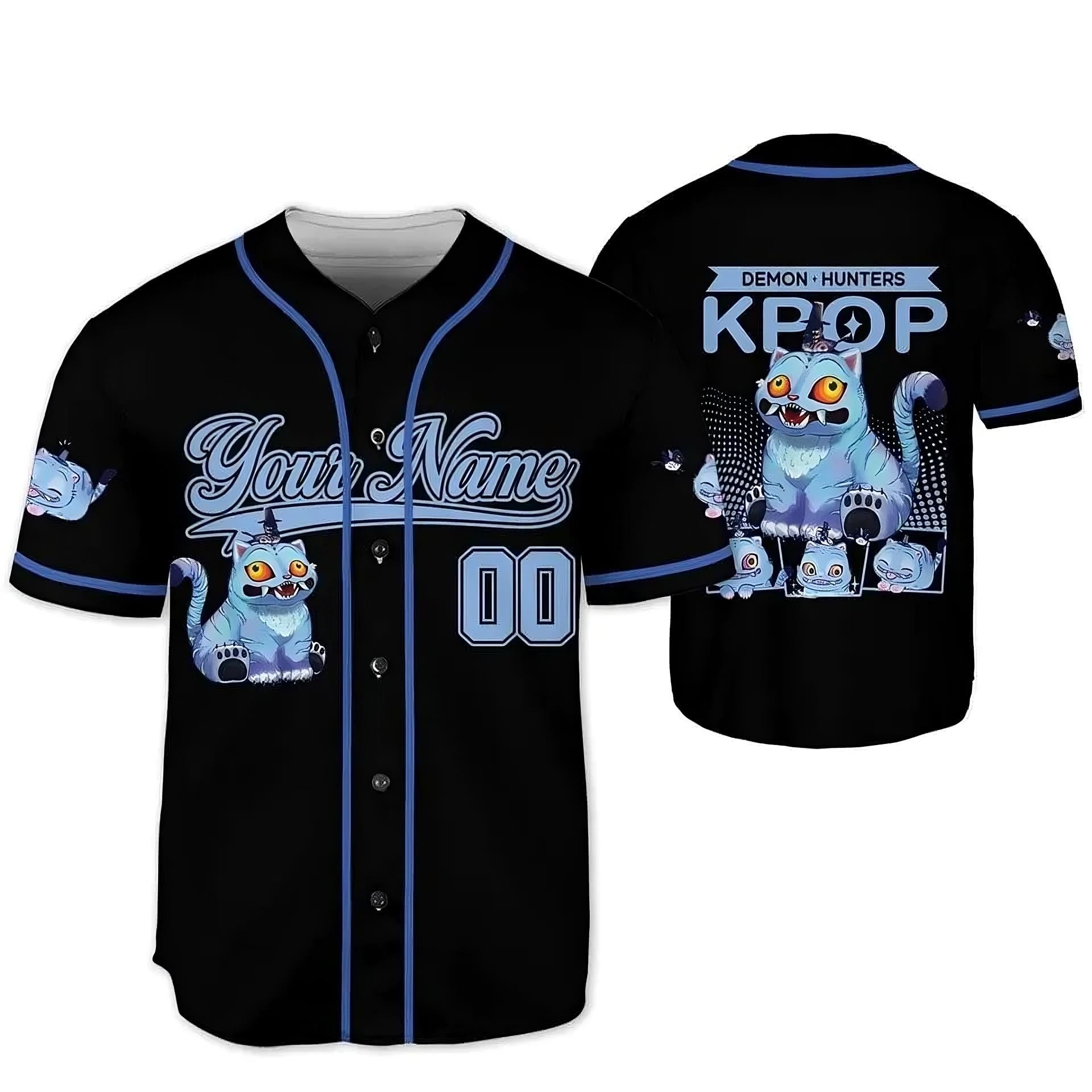 Custom Demon Tiger Baseball Jersey